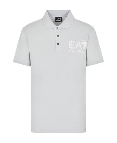 EA7 COLOR COLLISION LOGO POLO SHIRT
