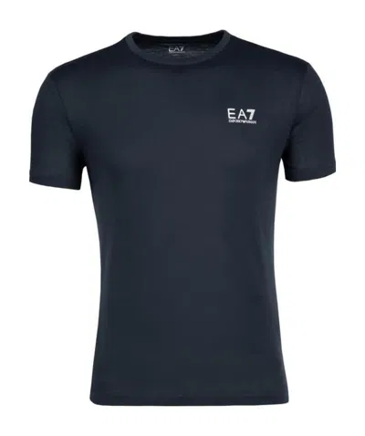 EA7 ROUND-NECKED LOGO T-SHIRT
