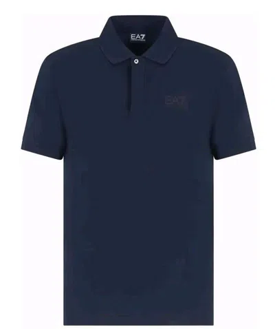 EA7 SPORTS POLE TENNIS AND PADEL MAN EA7 7M000182 AF10373 UB102 BLUE ARMS