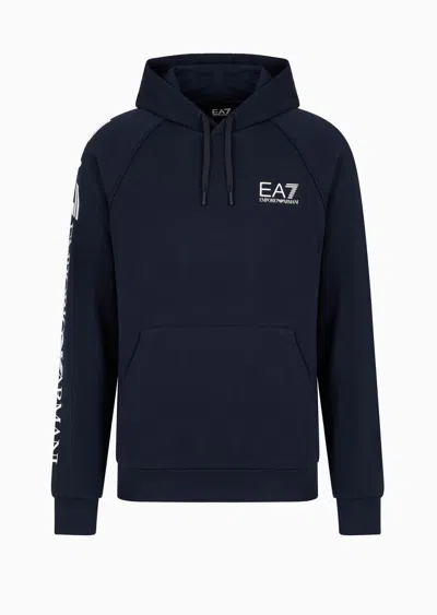 EA7 SWEATSHIRT SPORT MAN EA7 8NPM22 PJ07Z 1562 BLUE ARMS
