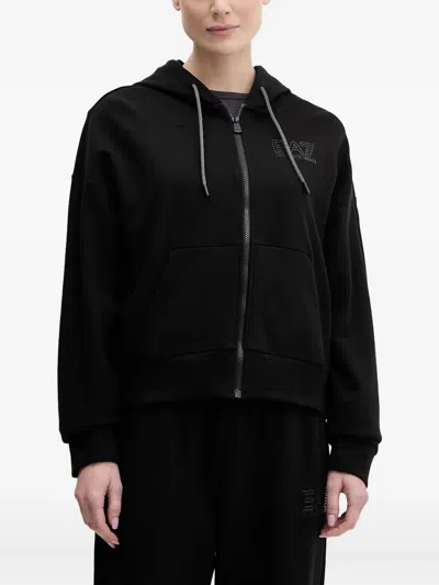 EA7 VISIBILITY LOGO-PRINT TRACKSUIT