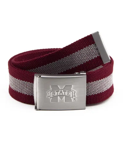 EAGLES WINGS MEN'S MISSISSIPPI STATE BULLDOGS FABRIC BELT