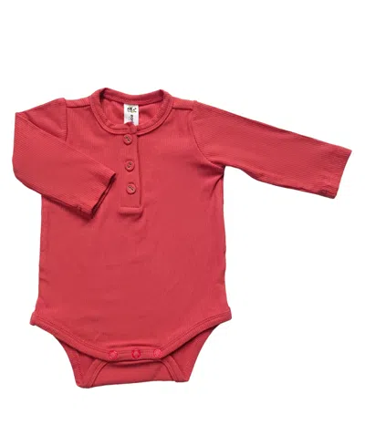 EARTH BABY OUTFITTERS BABY BOYS AND GIRLS VISCOSE FROM BAMBOO RIBBED LONG SLEEVE BODYSUIT