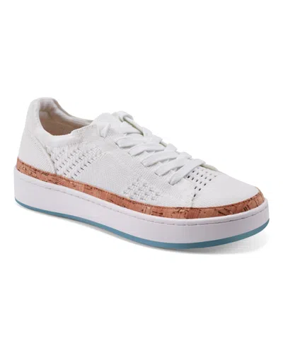 EARTH WOMEN'S KNIGHT KNIT LACE-UP SNEAKERS