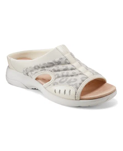 EASY SPIRIT WOMEN'S TRACIEE LIGHTWEIGHT FLAT EASY-ON SANDALS