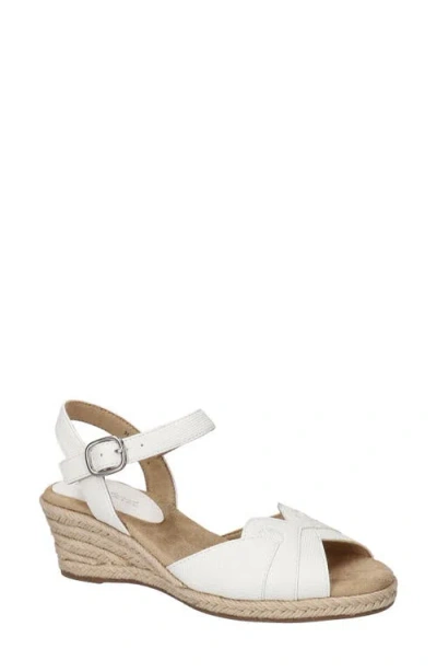 EASY STREET EASY STREET MIRAMAR ANKLE STRAP WEDGE SANDAL