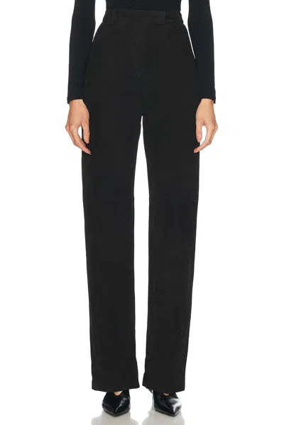 EAVES BLANCA SUEDE PANTS