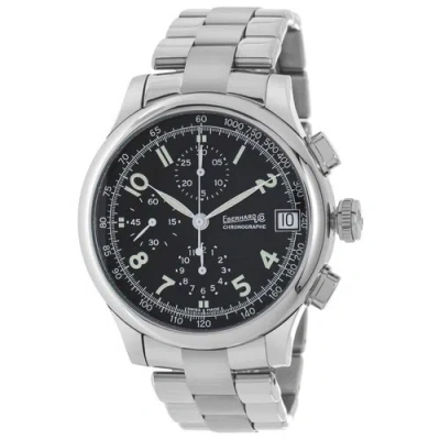 EBERHARD & CO EBERHARD & CO. MEN'S WATCH TRAVERSETOLO CHRONOGRAPH BLACK DIAL 31051.3