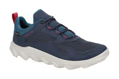 ECCO ECCO MX DAMENSCHUHE - SPORTLICHE SCHNÜR- HALBSCHUHE BLAU NEU