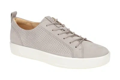ECCO ECCO SOFT 8 MEN`S HERRENSCHUHE - SNEAKERS - HALBSCHUHE GRAU FREIZEIT NEU