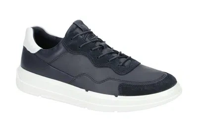 ECCO ECCO SOFT X MEN HERRENSCHUHE - SNEAKERS - HALBSCHUHE BLAU NEU