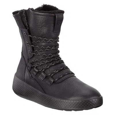 ECCO ECCO UKIUK NUBUCK WARM WEDGE ANKLE CASUAL DAMEN STIEFEL