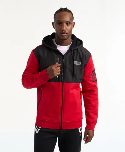 ECKO UNLTD MEN'S CHISEL ZIP UP HOODIE