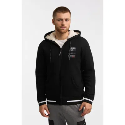 ECKO UNLTD ECKO UNLTD. ONE HIT FAUX SHEARLING HOODIE