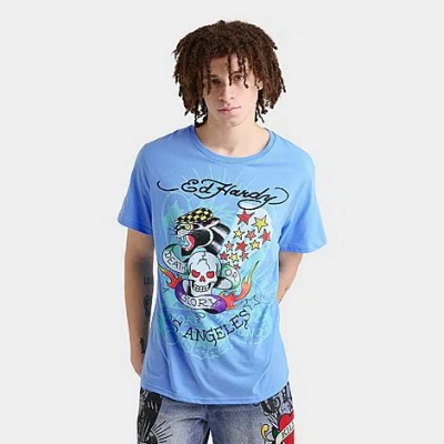 ED HARDY ED HARDY MEN'S SKULL PANTHER T-SHIRT