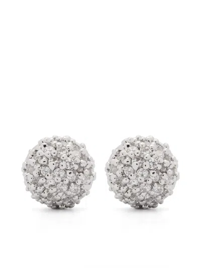 EDDIE BORGO PAVÉ DOME EARRINGS