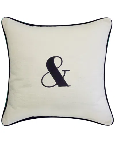 EDIE HOME EDIE HOME CELEBRATIONS EMBROIDERED & DECORATIVE PILLOW