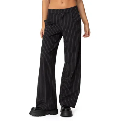 EDIKTED EDIKTED ALIZA PINSTRIPE STRAIGHT LEG PANTS