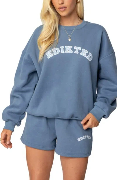 EDIKTED EDIKTED BEYOND COTTON GRAPHIC SWEATSHIRT