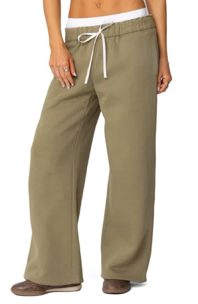 EDIKTED EDIKTED BOXER DRAWSTRING SWEATPANTS