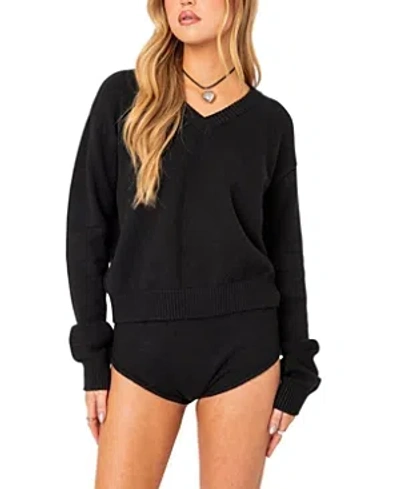 EDIKTED COMFORT CLUB OVERSIZED SWEATER