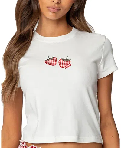 EDIKTED SO SWEET BABY T-SHIRT