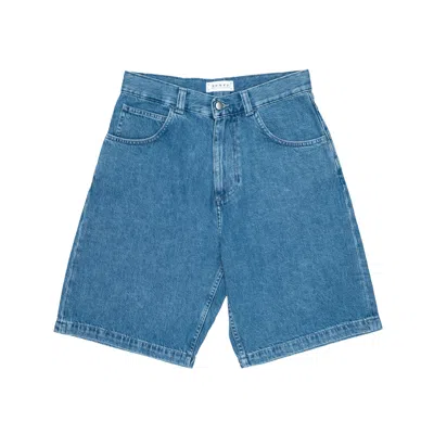 EDWIN BERMUDA MAN EDWIN WORKER BLUE - LIGHT STONE WASHED
