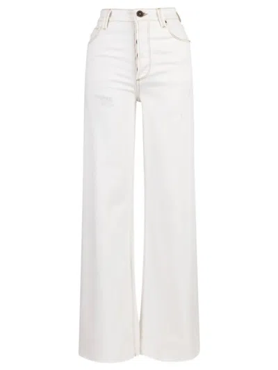 EDYSON WOMEN'S CONRAD SUPER HIGH RISE STRAIGHT LEG JEANS IN WHITE