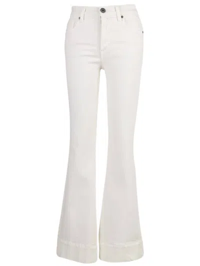 EDYSON WOMEN'S GRANT HIGH RISE FLARE JEANS IN OFF WHITE