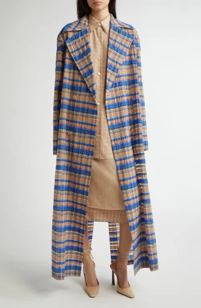 EENK EENK ORGANZA TRIM SILK SHIRT