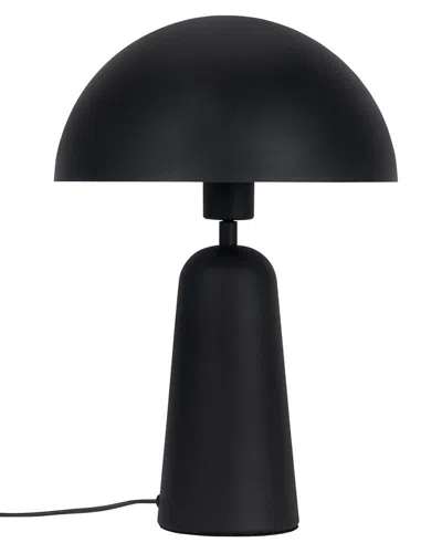 EGLO EGLO ARANZOLA 1 LIGHT TABLE LAMP BLACK WITH WHITE INTERIOR METAL SHADE