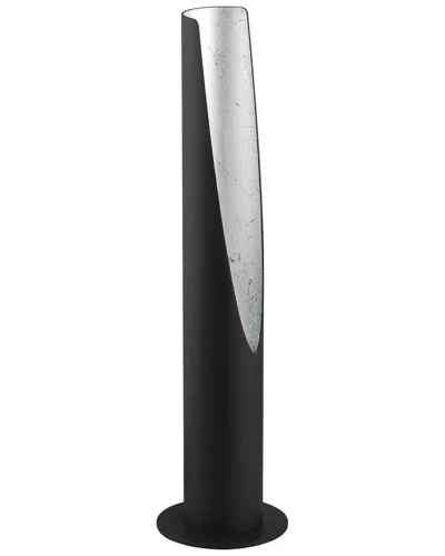 EGLO EGLO BARBOTTO 1 LIGHT TABLE LAMP WITH MATTE BLACK & SILVER FINISH