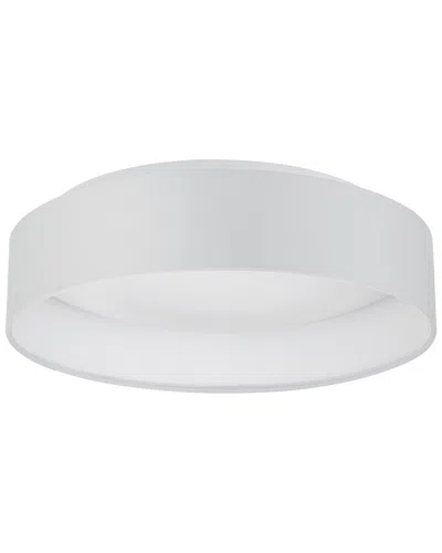 EGLO EGLO PALOMARO 1 LIGHT INTEGRATED LED CEILING LIGHT WITH WHITE FINISH, WHITE DIFFUSER & WHITE SHADE