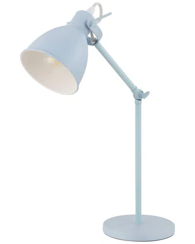EGLO EGLO PRIDDY 1 LIGHT DESK LAMP WITH PASTEL LIGHT BLUE FINISH