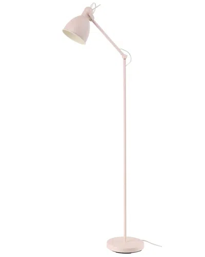 EGLO EGLO PRIDDY 1 LIGHT FLOOR LAMP WITH APRICOT FINISH & APRICOT METAL SHADE