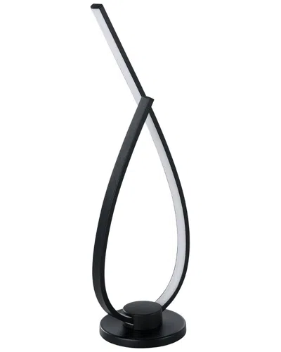 EGLO EGLO RONCADE INTEGRATED LED TABLE LAMP WITH BLACK FINISH & WHITE DIFFUSER