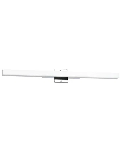 EGLO EGLO TORRETTA 1 LIGHT LED BATH/VANITY LIGHT WITH CHROME FINISH & WHITE ACRYLIC SHADE