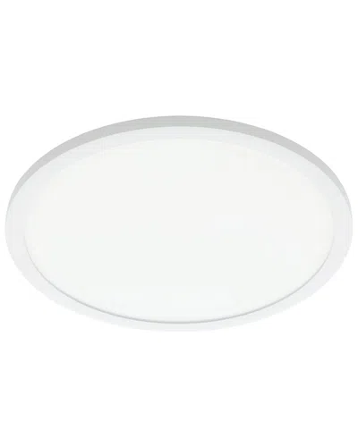 EGLO EGLO TRAGO 1 LIGHT INTEGRATED LED CEILING LIGHT WITH WHITE FINISH & WHITE ACRYLIC DIFFUSER