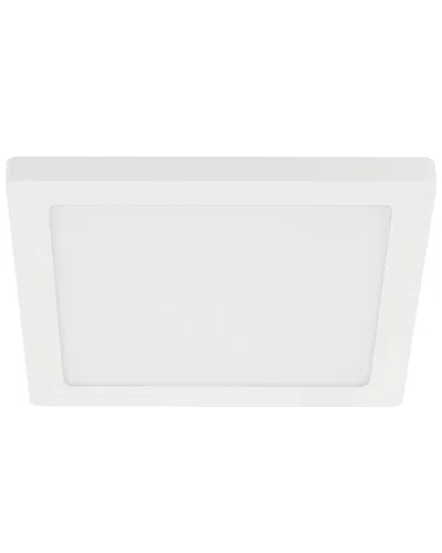 EGLO EGLO TRAGO 1 LIGHT INTEGRATED LED SQUARE CEILING /WALL LIGHT WITH WHITE FINISH & WHITE ACRYLIC SHADE