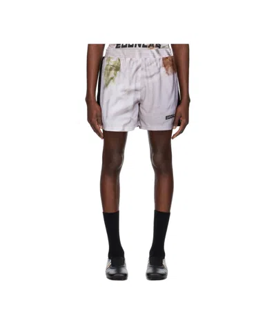 EGONLAB GRAPHIC PRINT TRACK SHORTS