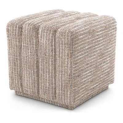 EICHHOLTZ BENTE MADEMOISELLE BEIGE STOOL
