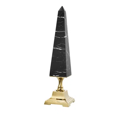 EICHHOLTZ LAYFORD MARBLE OBELISK SCULPTURE