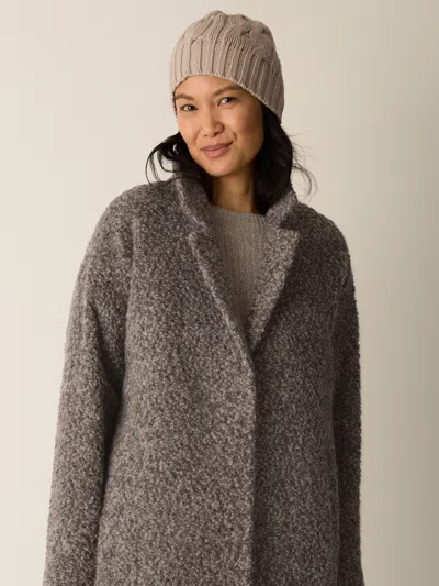 EILEEN FISHER COTTON AND RECYCLED CASHMERE HAT