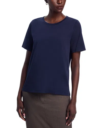 EILEEN FISHER ELBOW SLEEVE CROPPED TEE