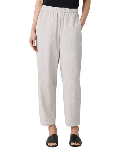 EILEEN FISHER LANTERN LINEN ANKLE PANTS
