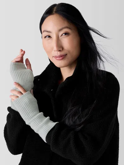 EILEEN FISHER MERINO GLOVELETTES IN REGENERATIVE WOOL