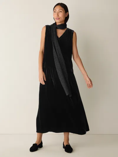 EILEEN FISHER VELVET FLARED SKIRT