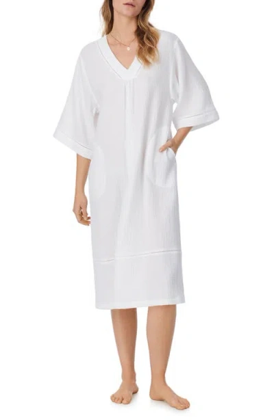 EILEEN WEST EILEEN WEST COTTON GAUZE CAFTAN