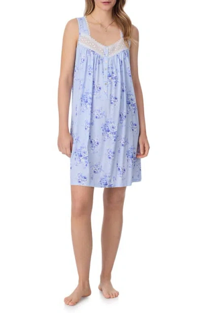 EILEEN WEST EILEEN WEST SLEEVELESS JERSEY CHEMISE NIGHTGOWN