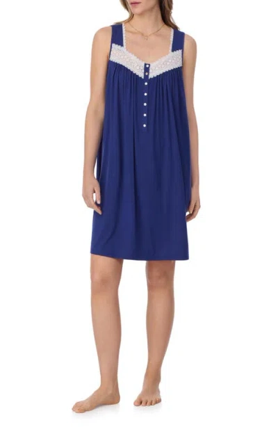 EILEEN WEST EILEEN WEST SLEEVELESS JERSEY CHEMISE NIGHTGOWN